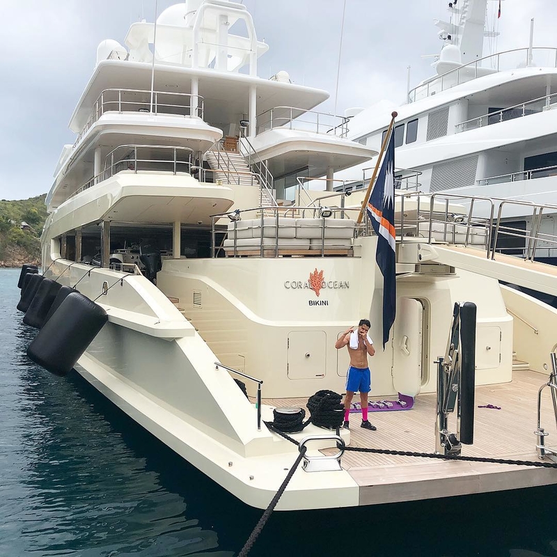 The Yacht Workout | Instagram/@alecmonopoly