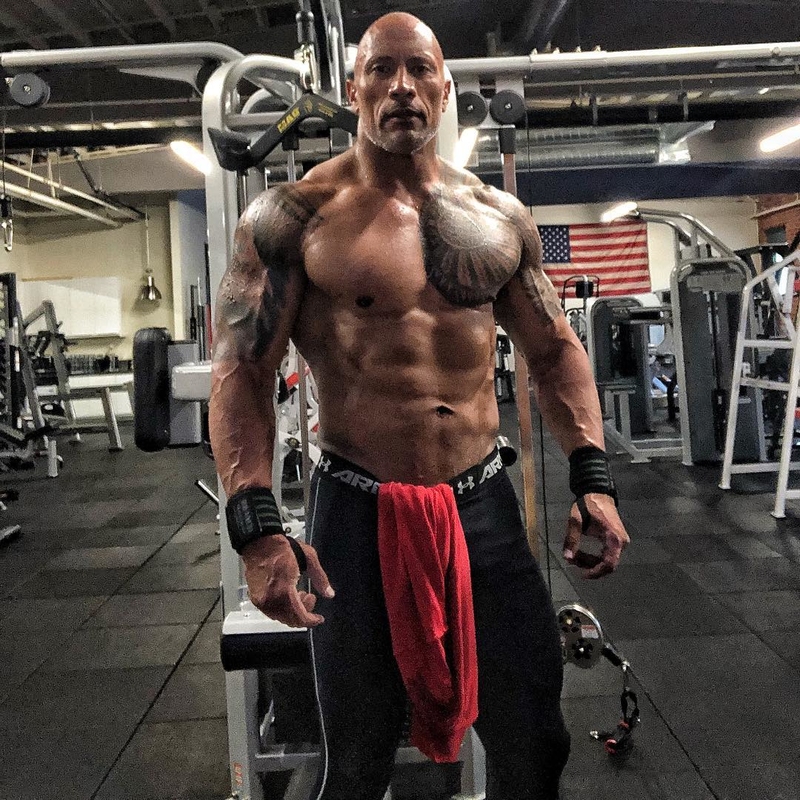 The Rock Has His Own Gym | Instagram/@therock