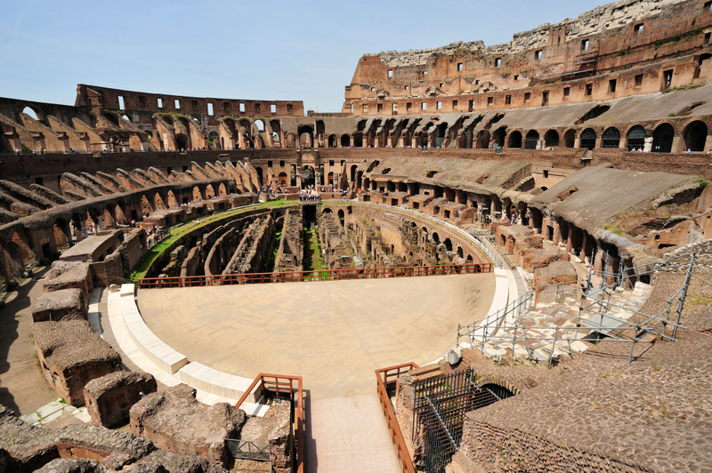 Roman Coliseum (Rome, Italy) | Alamy Stock Photo by yannick luthy