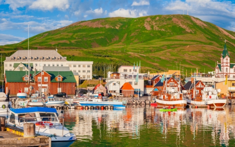 Una pequeña ciudad llamada Húsavík | Alamy Stock Photo by SW Travel Imagery