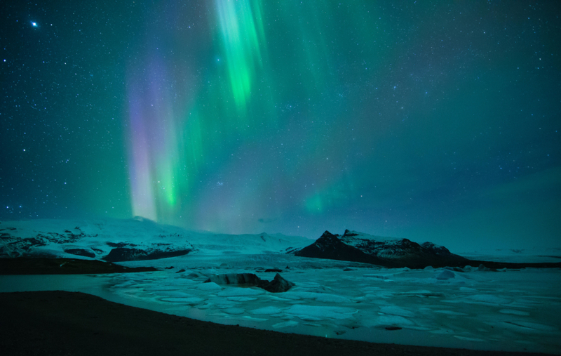 Alguien intentó vender la aurora boreal | Alamy Stock Photo by David Noton Photography 