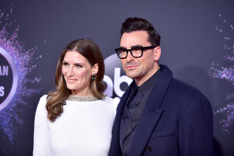 Dan Levy and Sarah Levy | Getty Images Photo by Rodin Eckenroth/FilmMagic