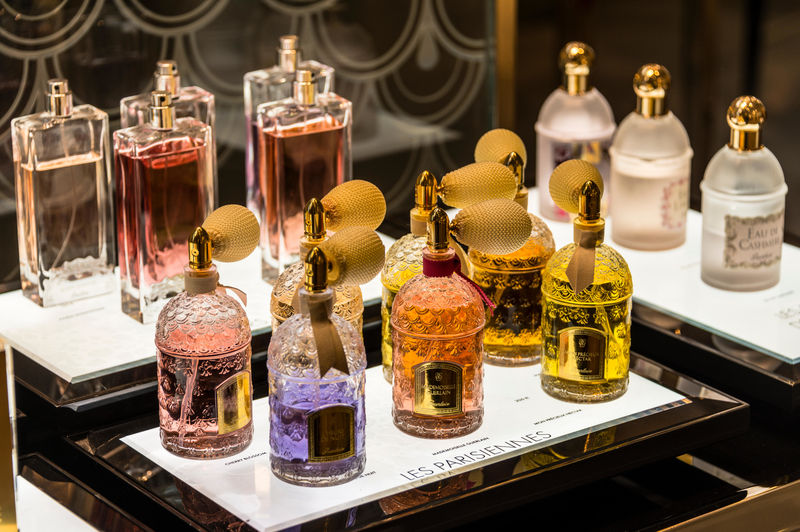 Empty Perfume Bottles | Alamy Stock Photo by Mara Brandl/imageBROKER GmbH & Co. KG