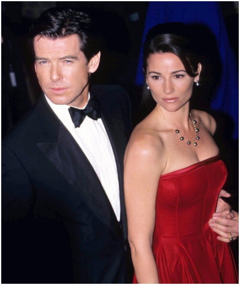 Pierce Brosnan and Keely Shaye Smith | Getty Images Photo by Fred Duval/FilmMagic