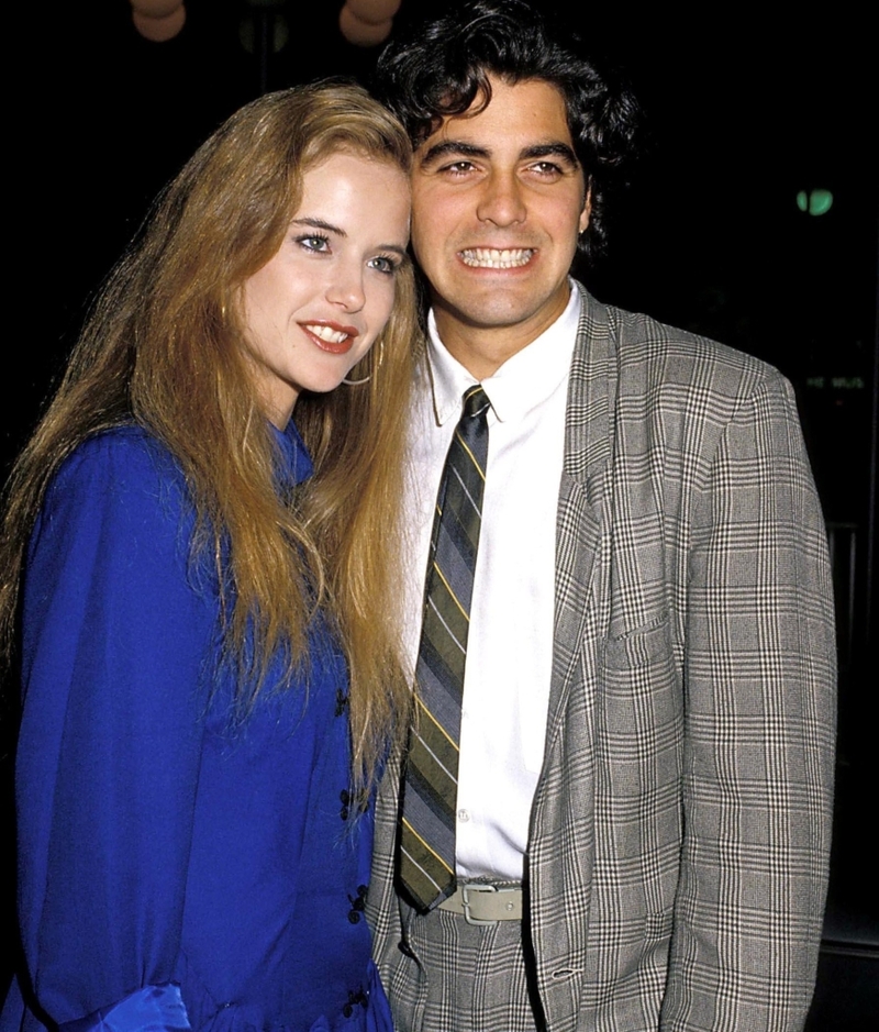 George Clooney and Kelly Preston | Alamy Stock Photo