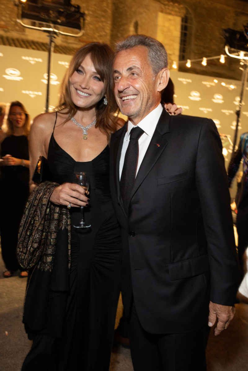 Carla Bruni and Nicolas Sarkozy | Getty Images Photo by Lionel Hahn/FilmMagic