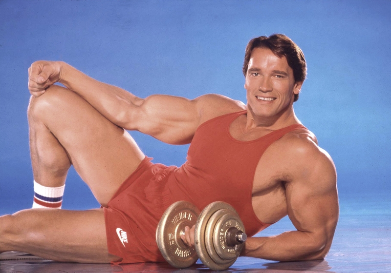 Arnold Schwarzenegger – Damals | Getty Images Photo by Harry Langdon