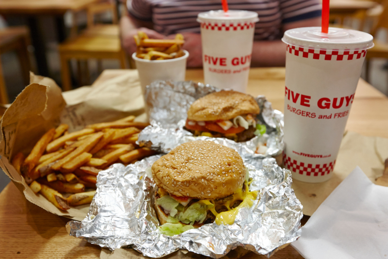 Five Guys | Alamy Stock Photo by Radharc Images /JoeFox Liverpool