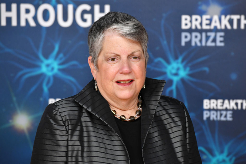 Janet Napolitano | Getty Images Photo by Ian Tuttle