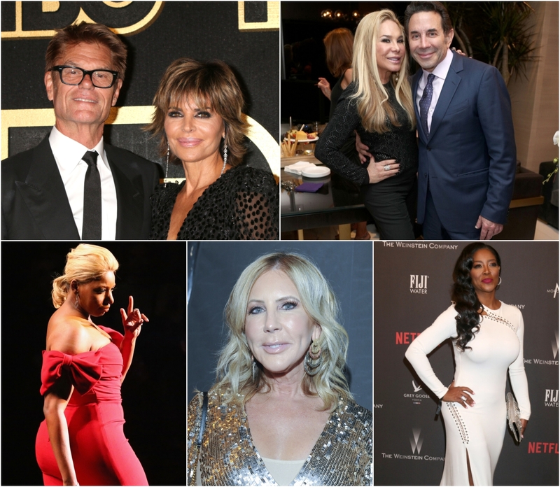 Here are the Wealthiest ‘Real Housewives’ Stars! | Shutterstock & Getty Images Photo by Frederick M. Brown & Astrid Stawiarz & Amy Graves 
