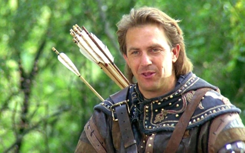 Kevin Costner als Robin Hood in Robin Hood: Prince of Thieves | Alamy Stock Photo by Pictorial Press Ltd