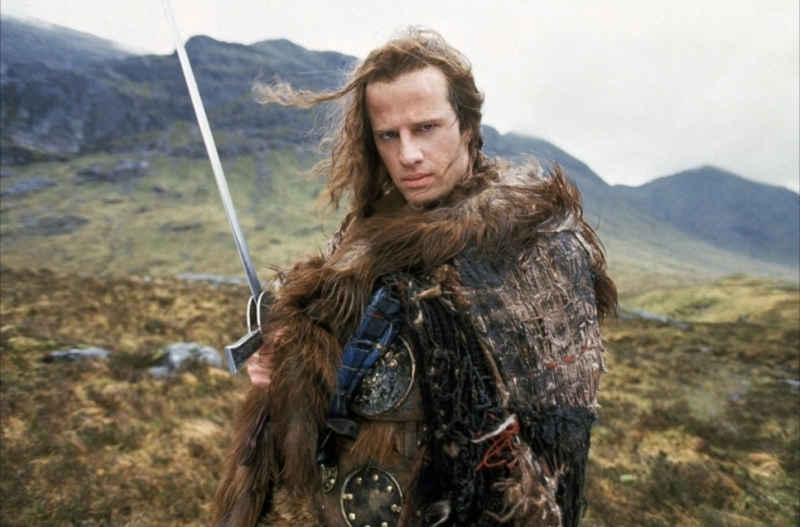 Christopher Lambert als Connor MacLeod in “Highlander” | MovieStillsDB