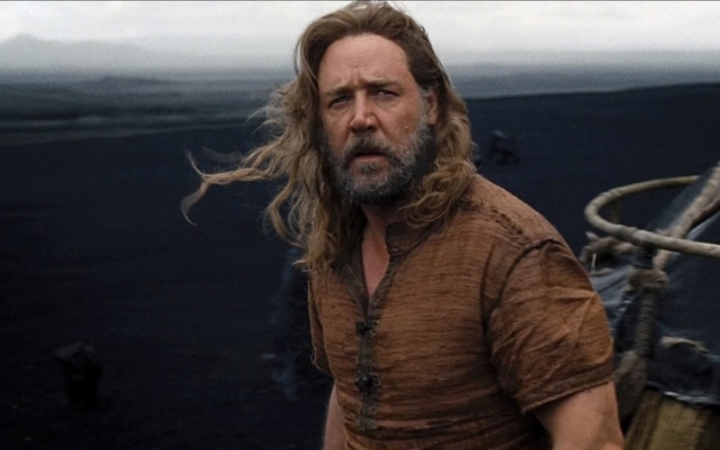 Russell Crowe als Noah in Noah | Alamy Stock Photo