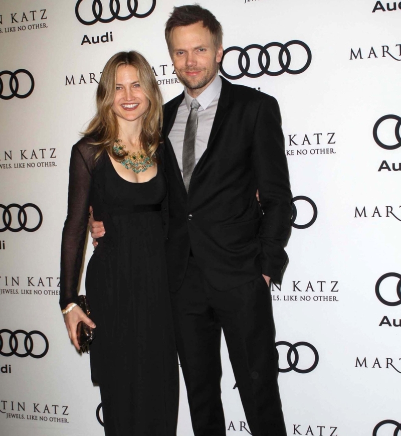 Joel McHale and Sarah Williams- Together Since 1996 | Alamy Stock Photo by WENN Rights Ltd 