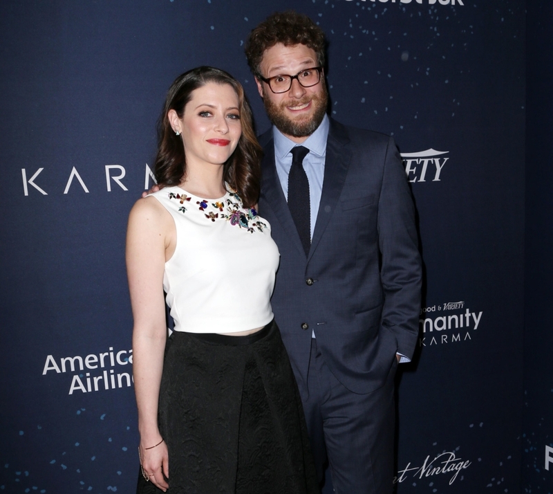 Seth Rogen and Lauren Miller- Together Since 2004 | Alamy Stock Photo by WENN Rights Ltd 
