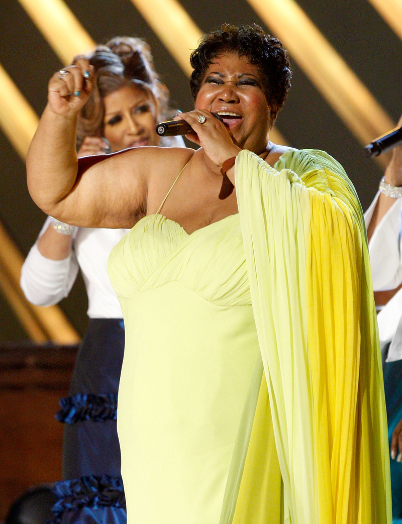 Aretha Franklin – Singer-Songwriter | Getty Images Photo by Kevin Winter