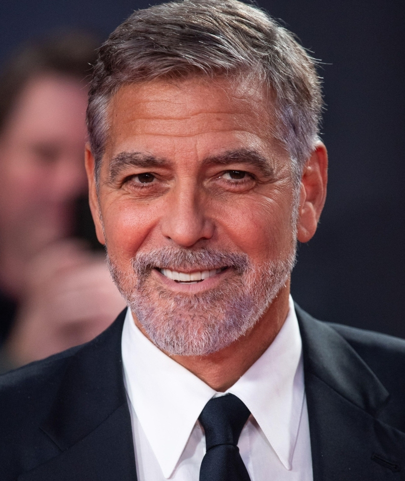 Clooney Changes Diapers | Alamy Stock Photo by Matt Crossick/Empics/Alamy Live News