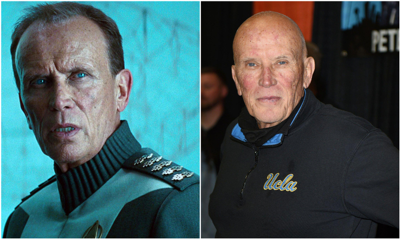 Peter Weller als Rogue Admiral A. Marcus | Getty Images Photo by CBS Photo Archive & Alamy Stock Photo by Derek Storm/Everett Collection/Alamy Live News