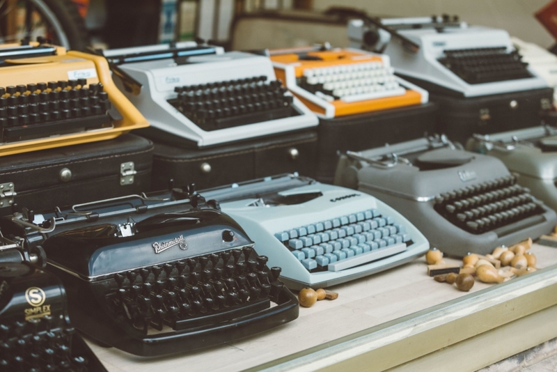 Typewriters | Alamy Stock Photo by Tomáš Hudolin