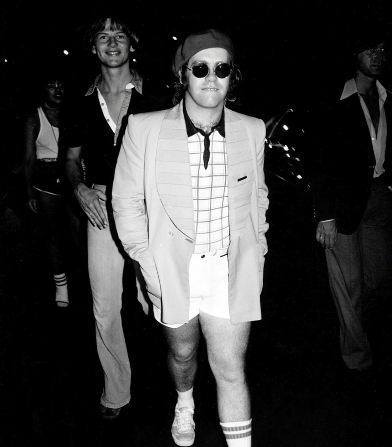 Elton John Realmente Gostava das Suas Costeletas | Getty Images Photo by PL Gould/IMAGES