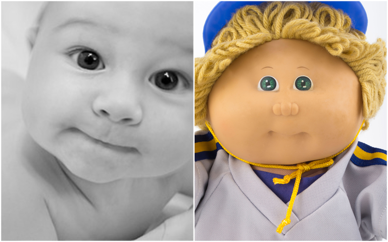 A Cabbage Patch Cutie | Imgur.com/CliveStaples & Alamy Stock Photo by Chris Willson 