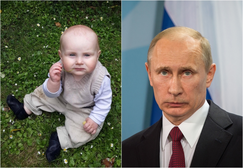 Baby Vladimir | Reddit.com/prizman & Alamy Stock Photo by Andreas Teich/Agencja Fotograficzna Caro