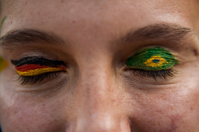 Pintura de ojos | Getty Images Photo by GUSTAVO ANDRADE