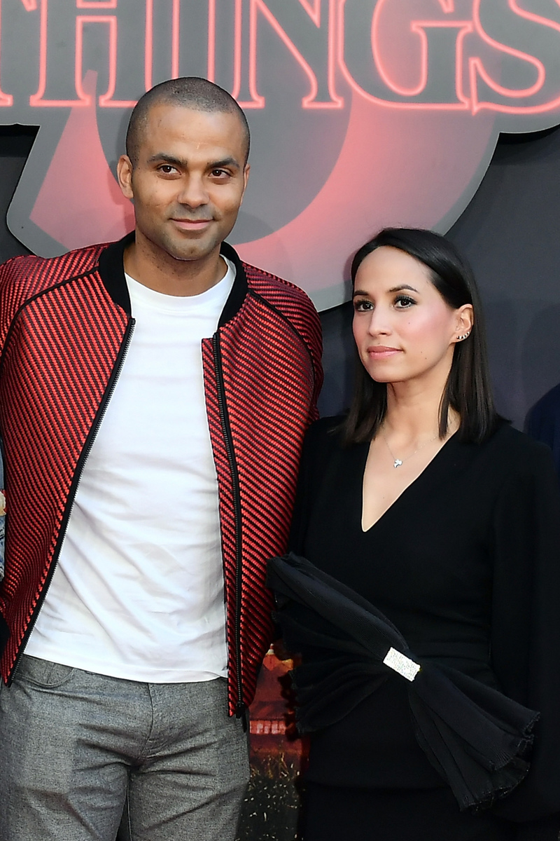 Tony Parker & Axelle Francine | Getty Images Photo by Dominique Charriau