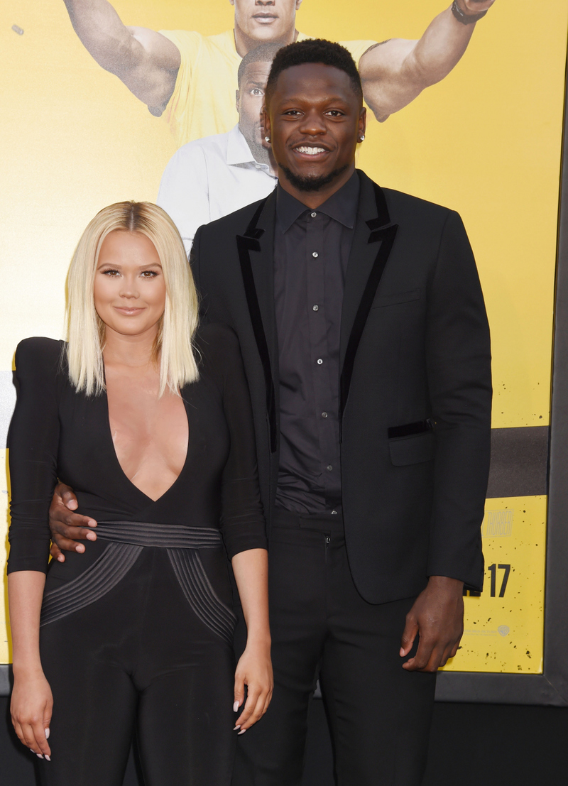Kendra Shaw & Julius Randle | Getty Images Photo by Jeffrey Mayer/WireImage