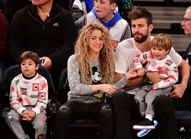 Shakira & Gerard Pique | Getty Images Photo by James Devaney
