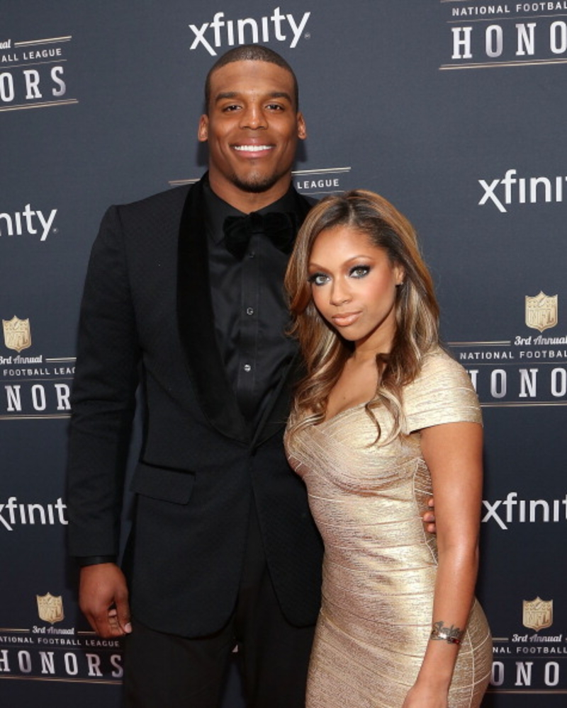 Kia Proctor & Cam Newton | Getty Images Photo by Taylor Hill/FilmMagic