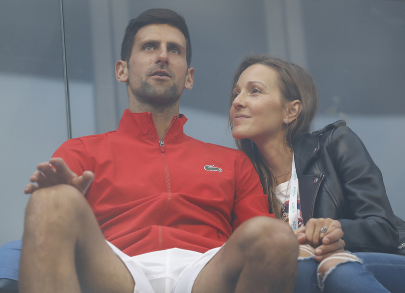Jelena Djokovic & Novak Djokovic | Getty Images Photo by Srdjan Stevanovic