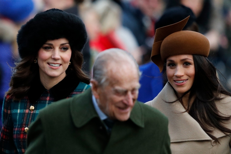 Kate And Meghan Markle | Getty Images Photo by ADRIAN DENNIS/AFP