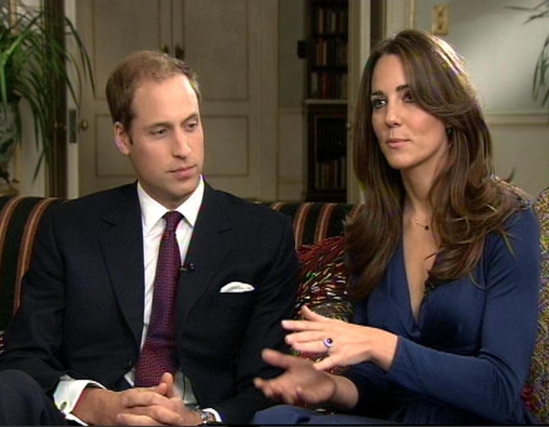 Kate And William Chat With The Press | Alamy Stock Photo by ITV/PA Images