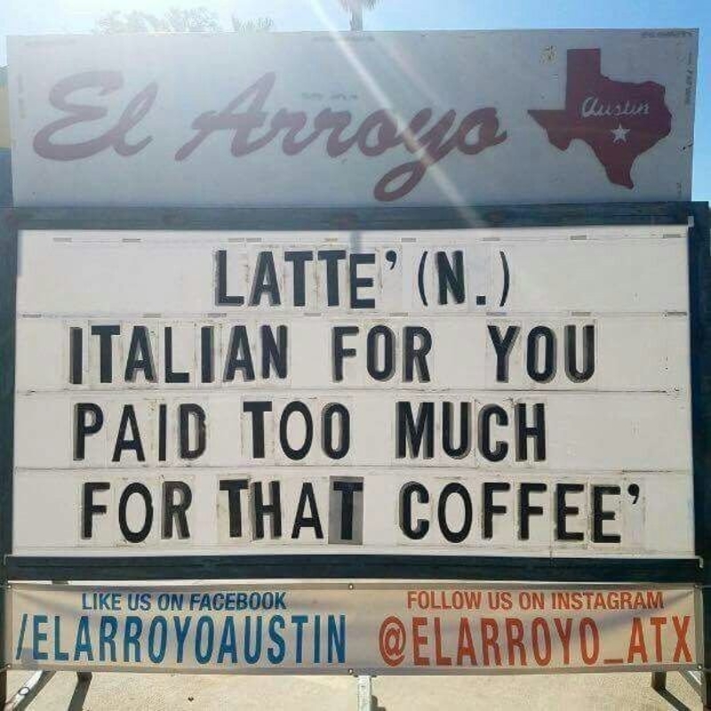 More Hilarious Signs Only Found In Texas | Facebook/@elarroyoatx