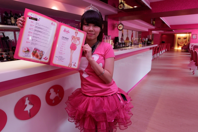 The Barbie Cafe in Taipei, Taiwan | Alamy Stock Photo