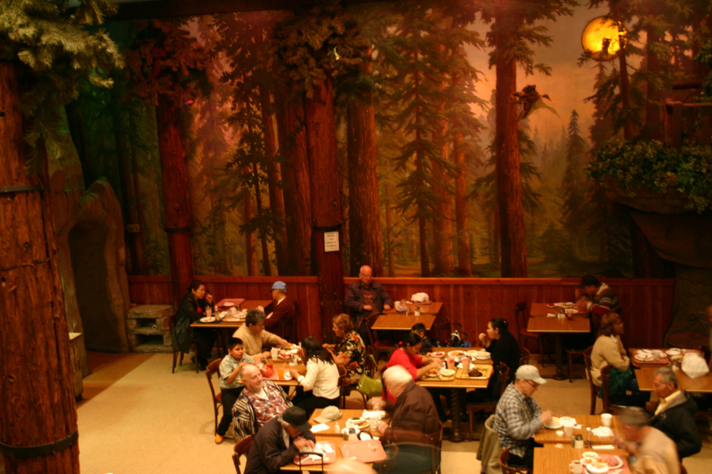 Clifton's Cafeteria in Los Angeles, California | Alamy Stock Photo