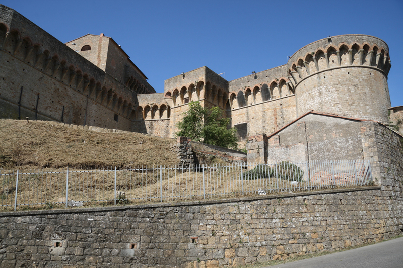 The Fortezza Medicea at Volterra in Tuscany | Alamy Stock Photo