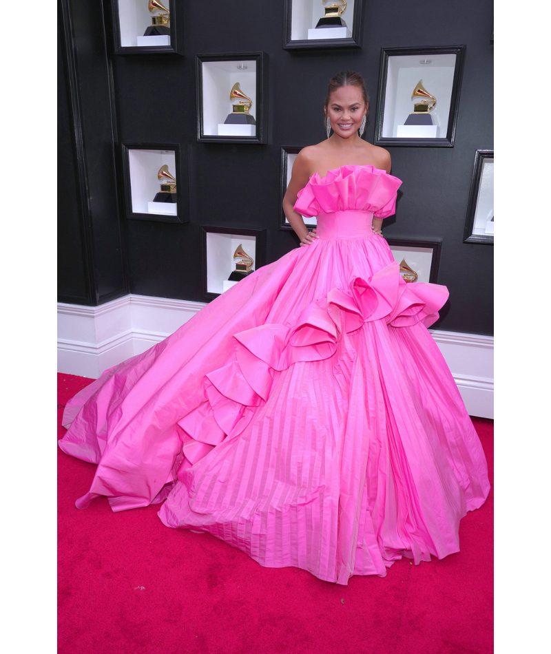 Chrissy Teigen – 2022 | Getty Images Photo by Kevin Mazur/The Recording Academy