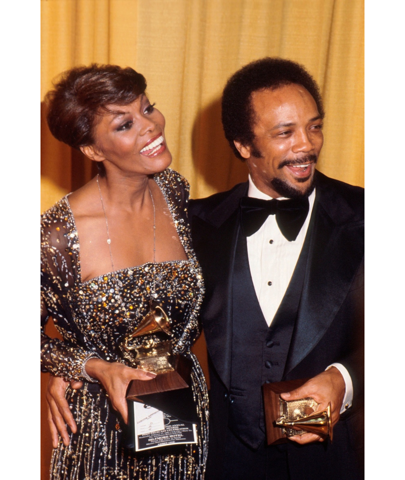 Dionne Warwick and Quincy Jones – 1979 | Getty Images Photo by Michael Putland