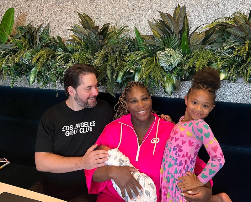 Serena Welcomes Second Daughter | Instagram/@alexisohanian