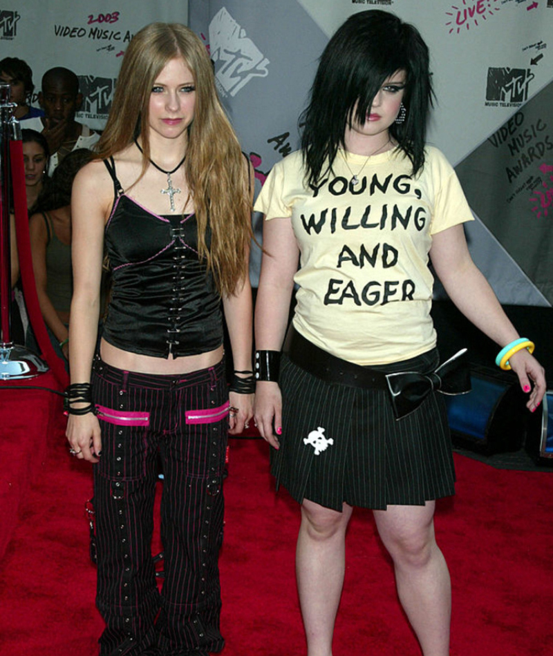 Avril Lavigne Y Kelly Osbourne 2003 | Getty Images Photo by Jim Spellman