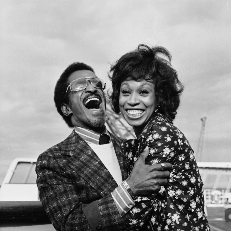 Sammy Davis Jr. and Altovise Gore | Getty Images Photo by Chris Wood/Express