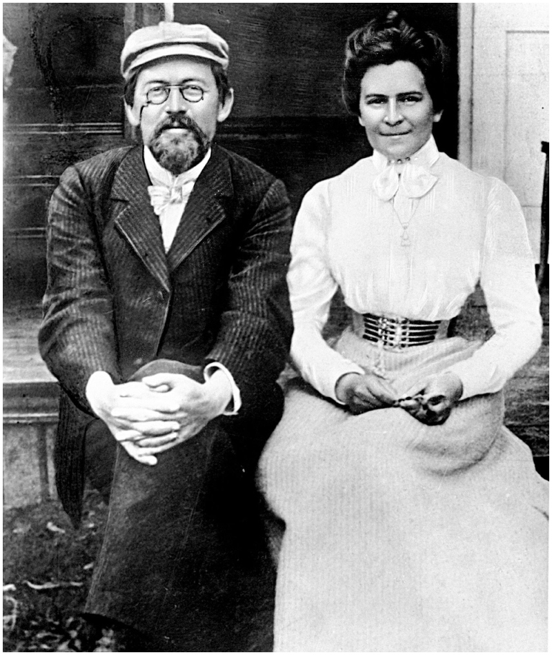 Anton Chekhov and Olga Knipper | Alamy Stock Photo by GL Archive 