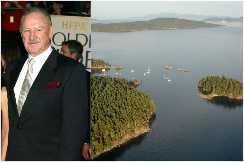 Gene Hackman – British Columbia, Canada | Getty Images Photo by Jeffrey Mayer/WireImage & Alamy Stock Photo by Kevin Oke / DanitaDelimont.com