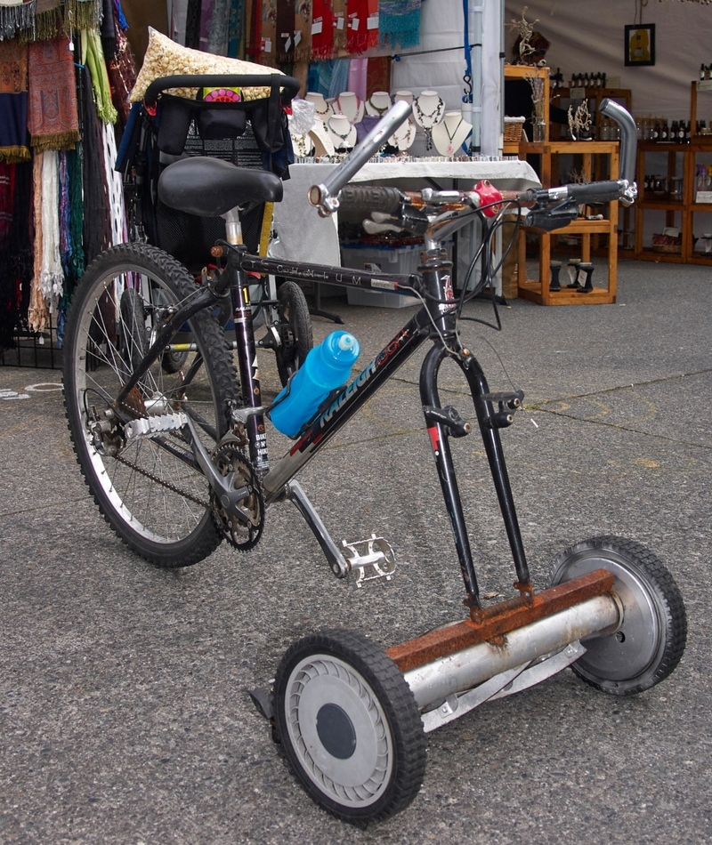 Mower Bike | Alamy Stock Photo by PMac Imagery