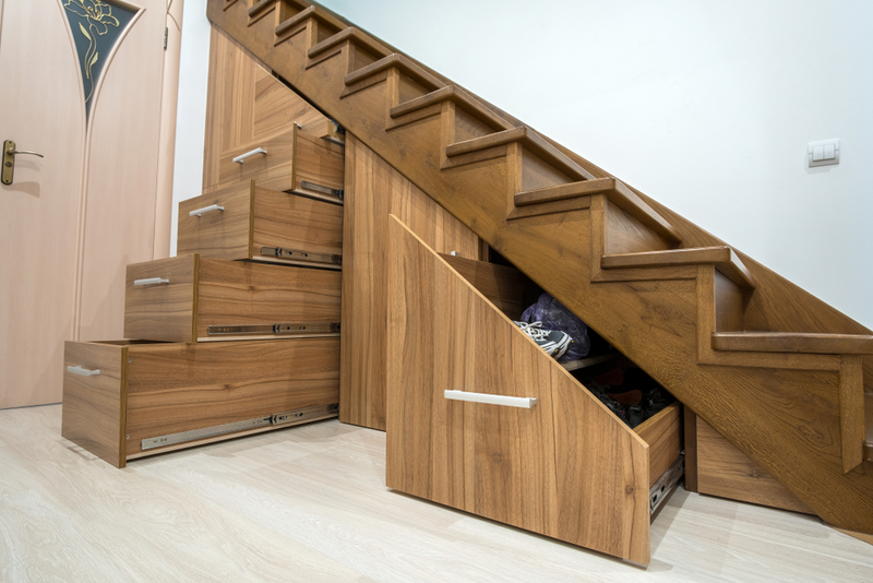 Secret Staircase Storage | Shutterstock