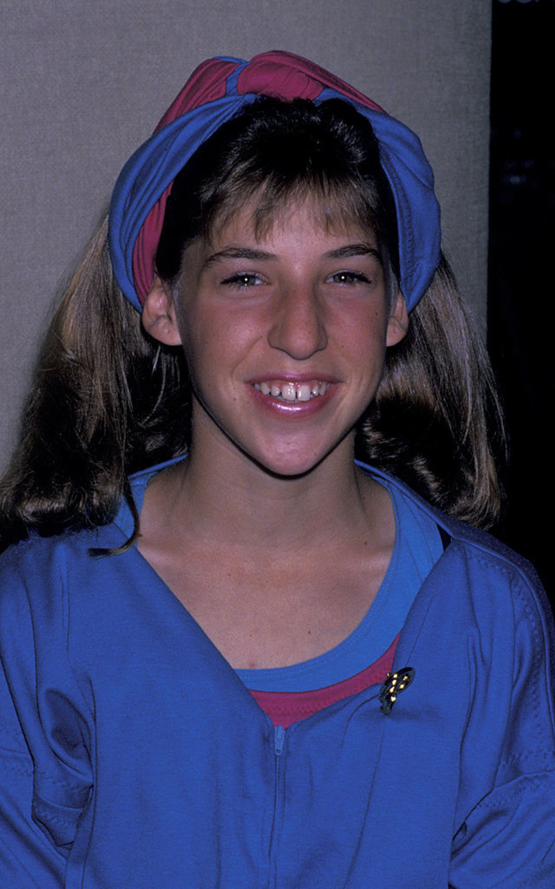 Mayim Bialik – Then | Getty Images Photo by Ron Galella,