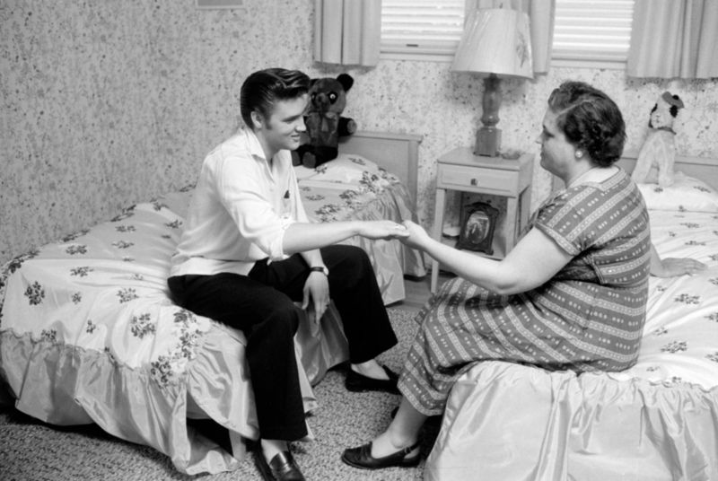 Presley Often Spoke in Baby Talk to His Mother | Alamy Stock Photo by Phillip Harrington 