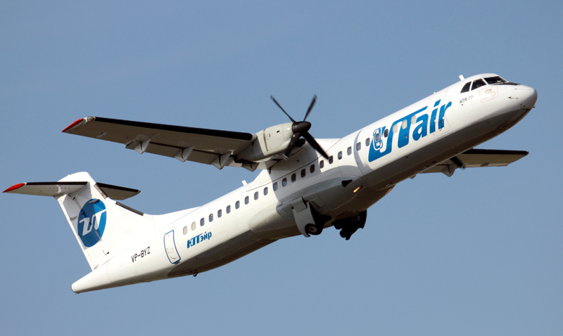 The ATR 72 | Getty Images Photo by ALEXEY VLASYUK/AFP